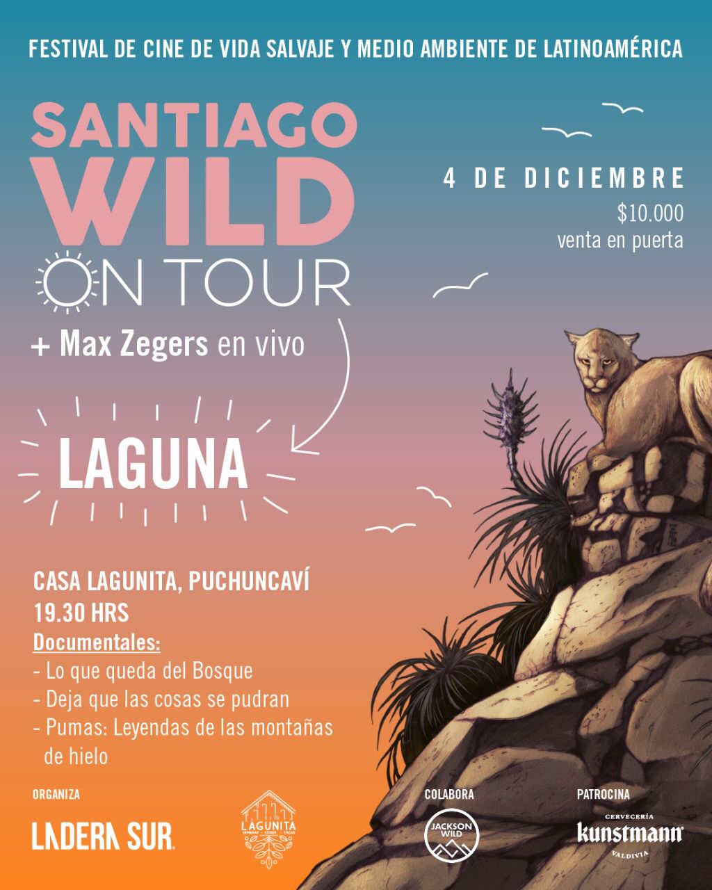 Santiago Wild On Tour – Laguna