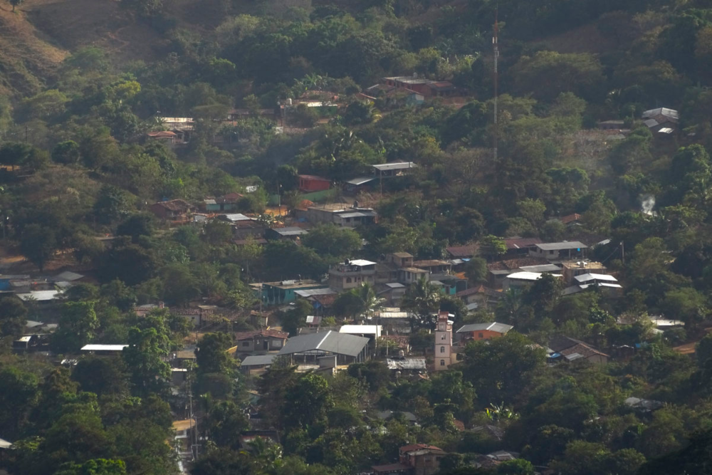 Imagen de la comunidad del Ejido San Francisco, municipio de Tecoanapa, Guerrero. Foto: Mongabay Latam.