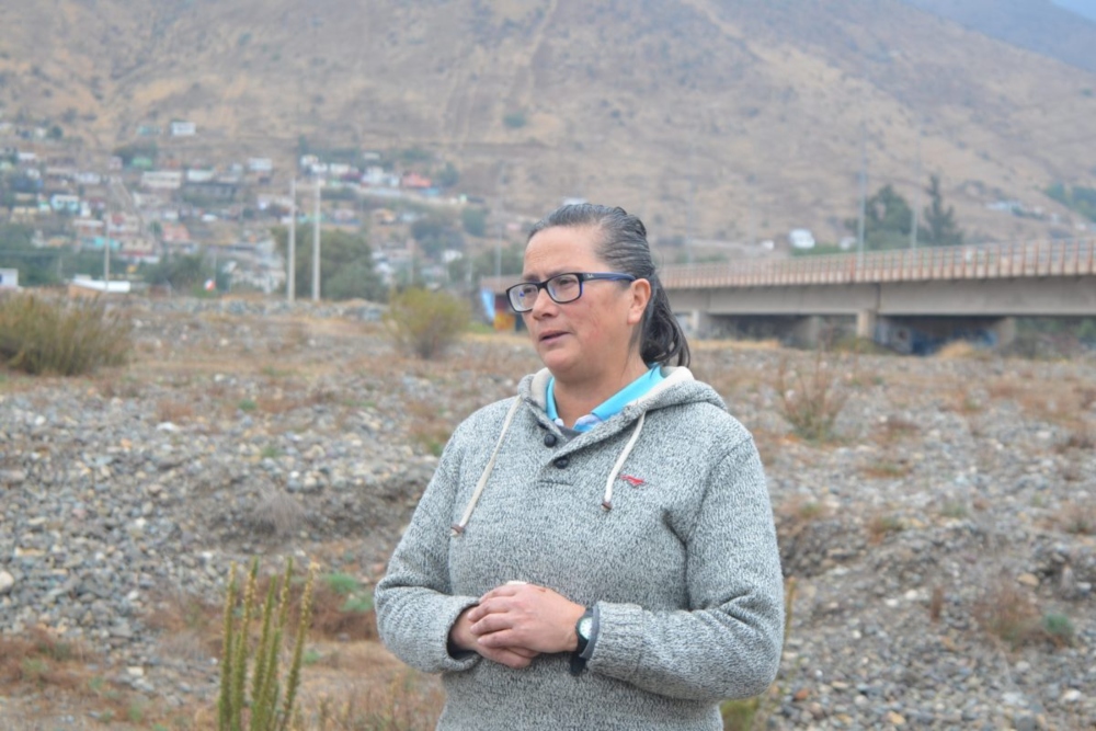Verónica Vilches recibe amenazas por su defensa del agua en Chile. Foto: Amnistía Internacional. Foto: Amnistía Internacional