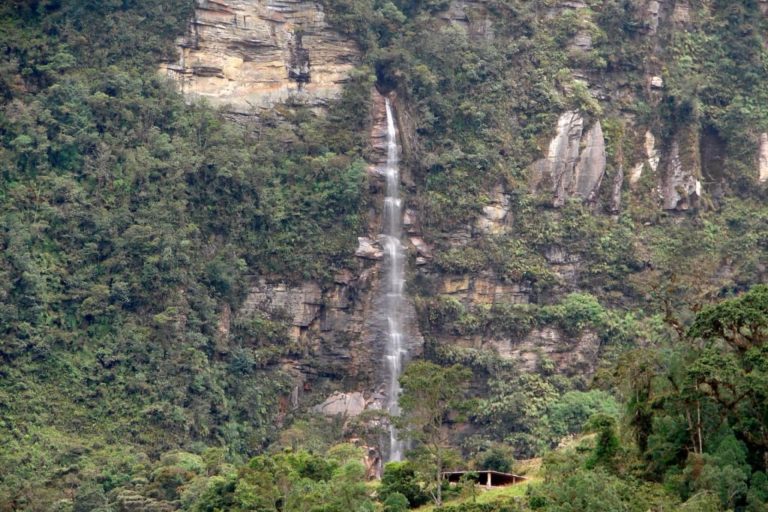 Una de las cascadas del Parque Nacional El Tamá, donde nace el Río Táchira Foto: Ministerio de Ecosocialismo.