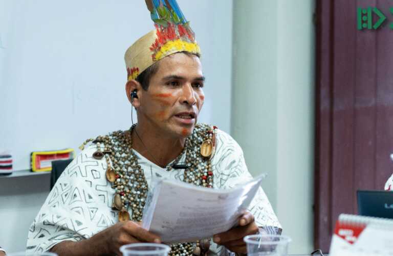 El líder indígena Arbildo Meléndez, jefe de la comunidad nativa Unipacuyacu, fue asesinado el domingo 12 de abril de 2020. Foto: Aidesep.