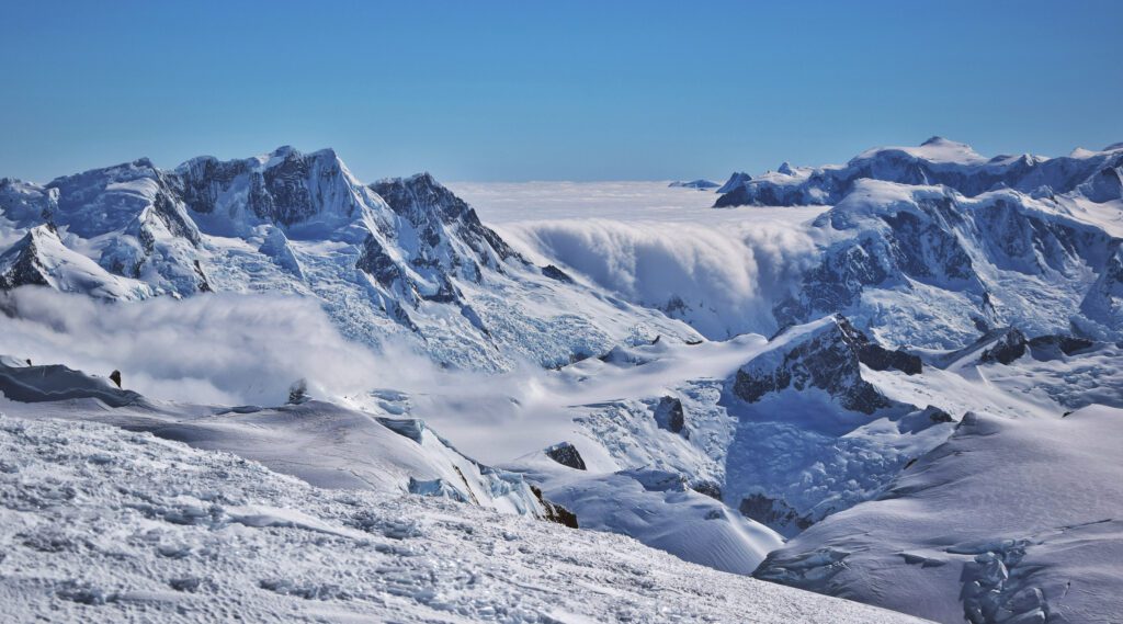 Glaciares Cordillera de Darwin, Expedición Darwin Inexplorado, Región de Magallanes. Foto: Harry Brito