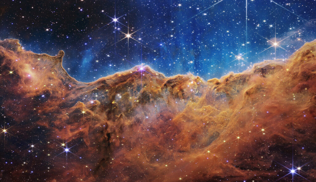Carina Nebula Créditos: JWST/NASA