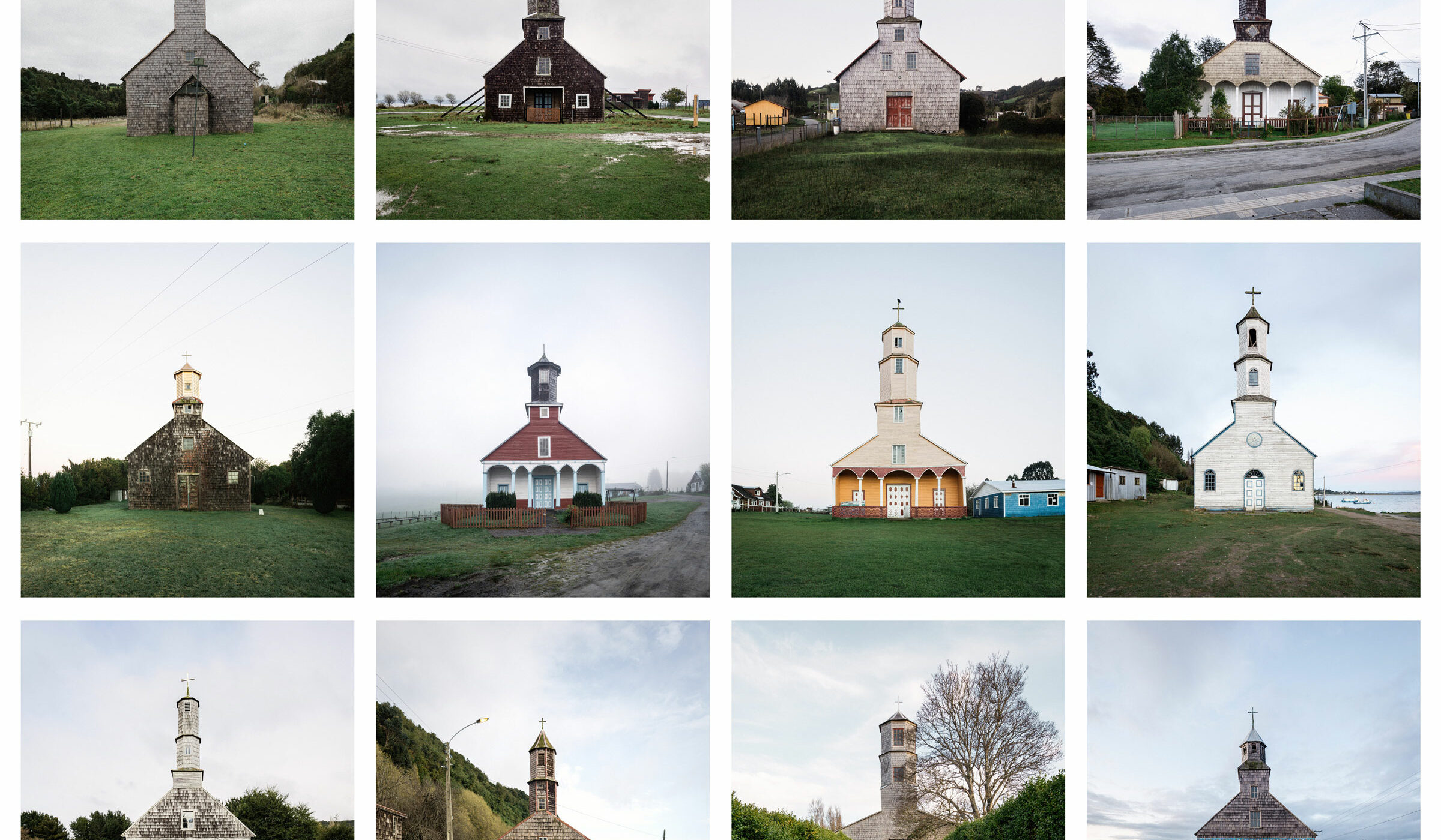 Fachadas 12 iglesias. Fotos de Carlos Hevia