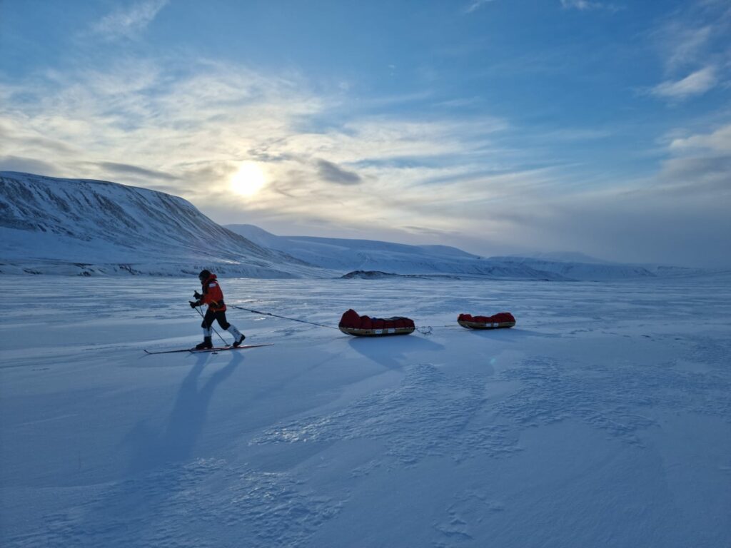 Preparación en Svalbard. Antarctica 2023