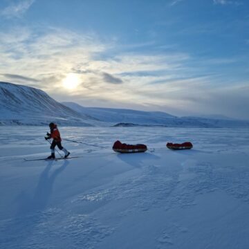 Expedición extrema: 2023 km en 75 días, la travesía más larga en esquís sin soporte a la Antártica está por comenzar