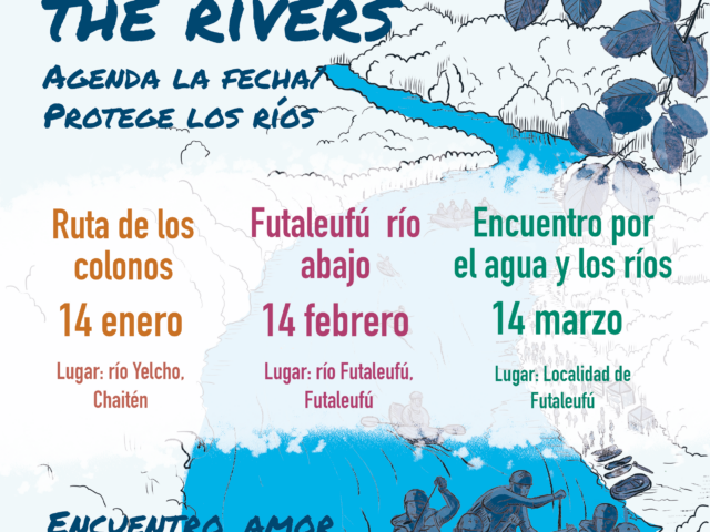 Reserva el 14 de enero, febrero y marzo en un encuentro de amor y acción por los ríos libres de la Patagonia