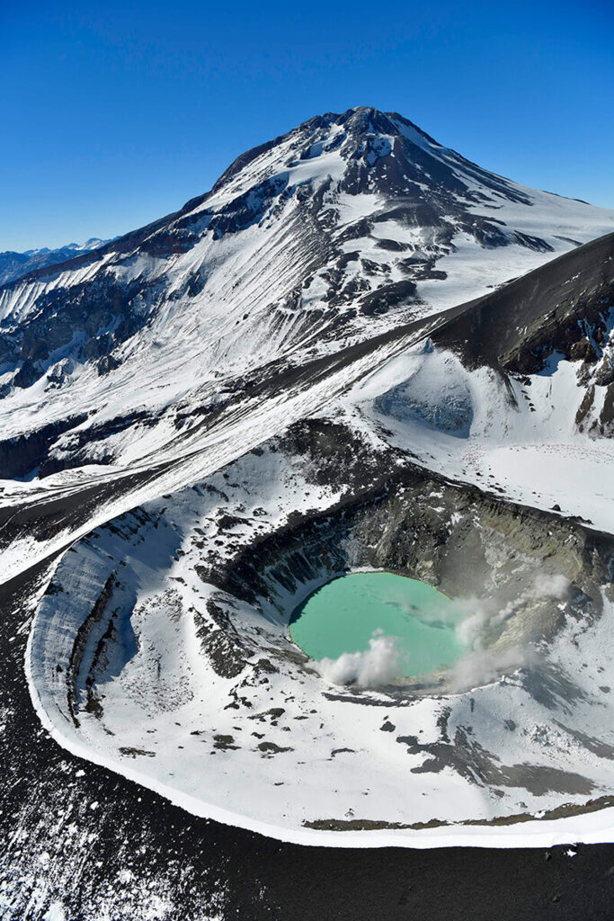 Volcán Tupungato, de 6.570 msnm-, y al menos 28 cumbres de más de 5 mil metros. Créditos: Guy Wenborne