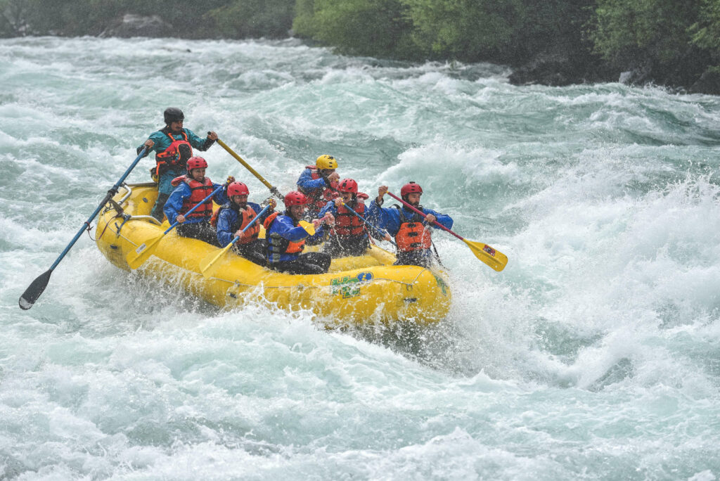 El Futaleufú ha sido elegido uno de los 10 mejores río del mundo para hacer rafting y kayak. Créditos: Vicky Katrin