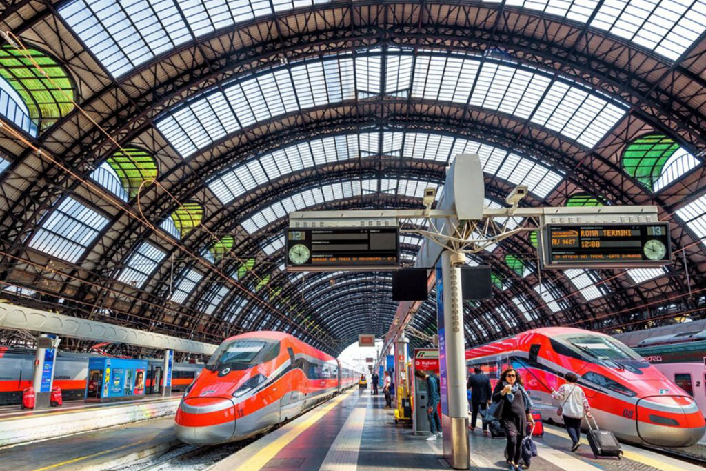 Tren en Italia. Créditos: Getty Images