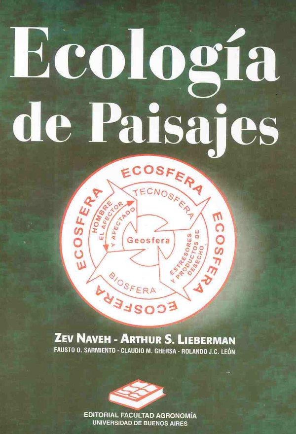 Portada del libro Ecología de Paisajes, por Fausto Sarmiento.
