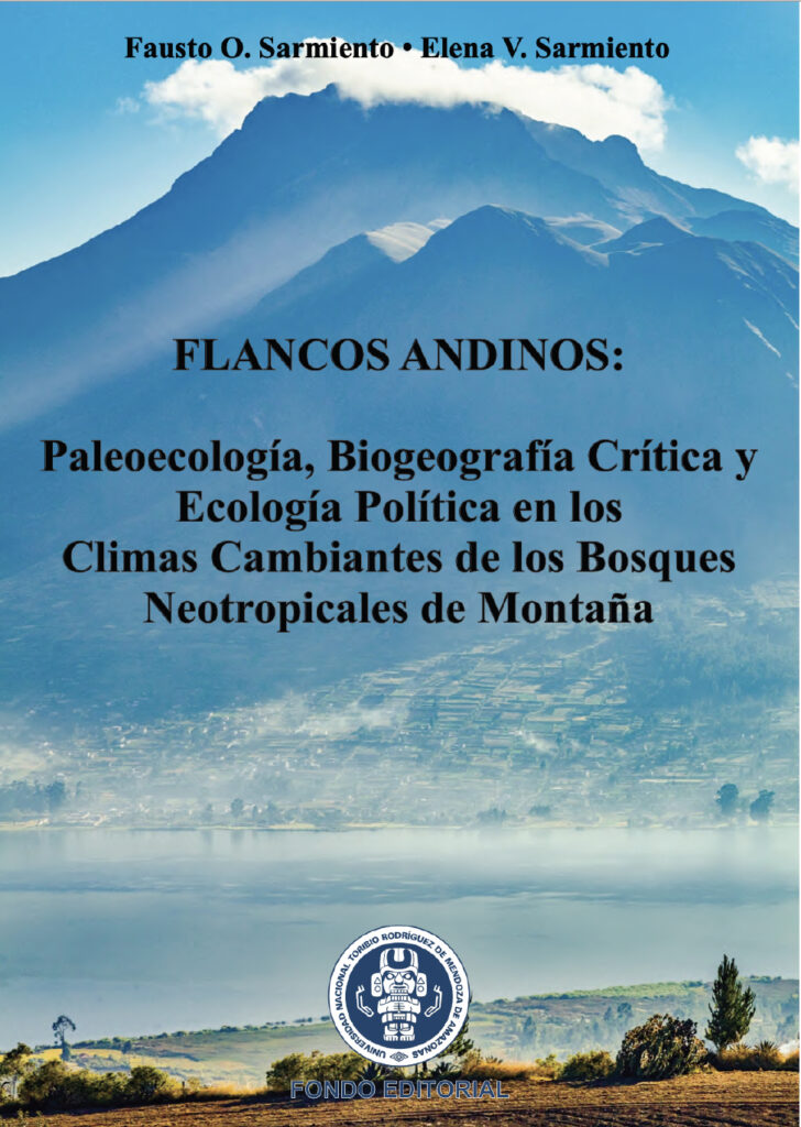 Portada del libro Flancos Andinos, por Fausto Sarmiento.