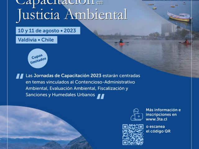 Convocan a III Jornada de Capacitación en Justicia Ambiental gratis en Valdivia
