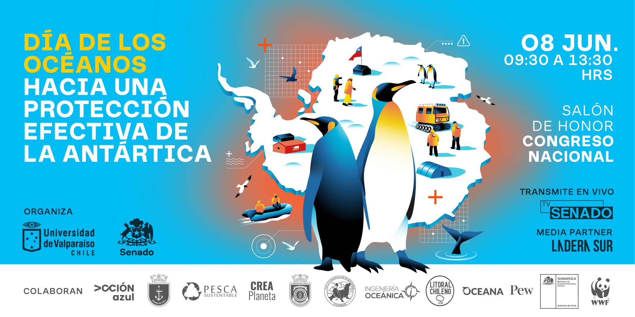 Celebrarán segundo encuentro por el Día Mundial de los Océanos en el Congreso Nacional