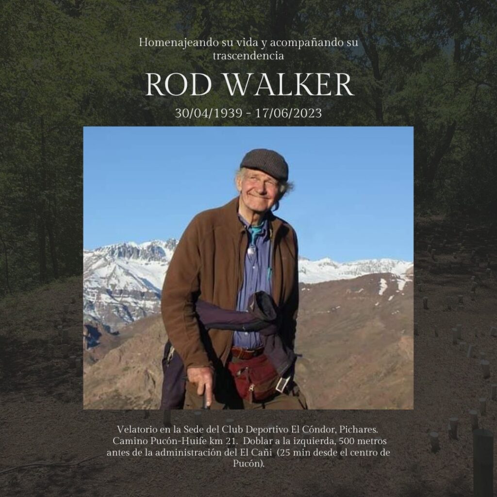 En memoria para Rod Walker. 