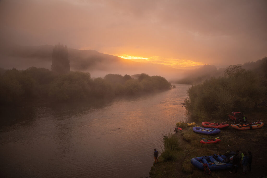 Imagen de río en Chile, fotografiado por Nicole Mansuy.