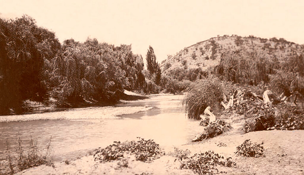 Vista Natural Pudahuel, 1910. (Foto: Colección Museo Histórico Nacional)