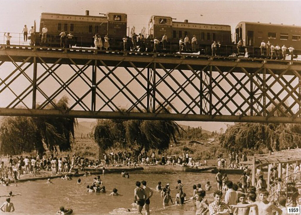 Balneario Talagante Puente Ferroviario. (Foto: Darío Sarret)