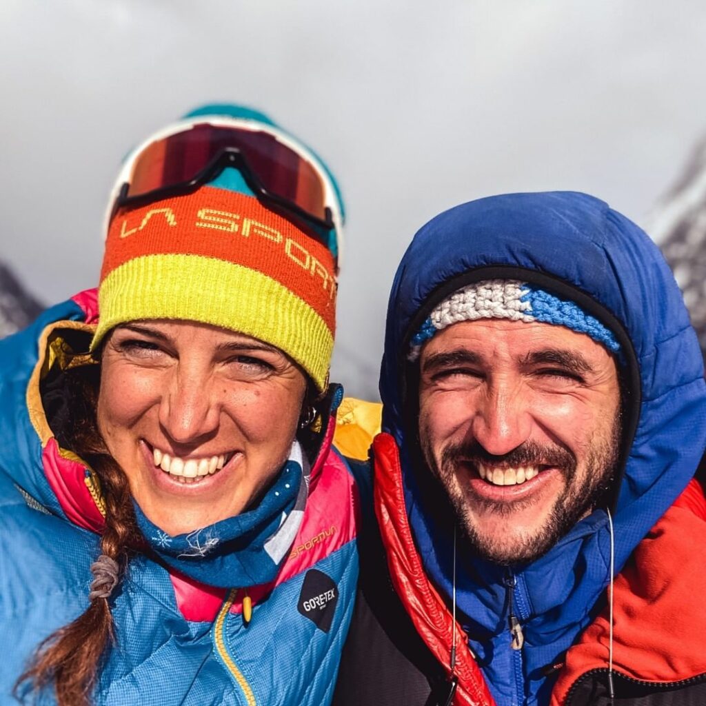 Tamara Lunger y Juan Pablo Mohr. Foto: Archivo vía Instagram Tamara Lunger.