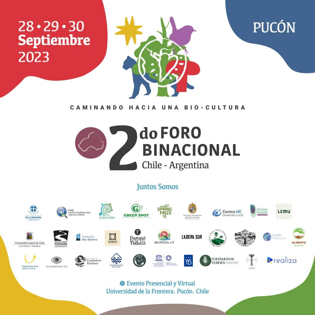 Afiche principal, Foro Binacional. Foto: Archivo de medios.