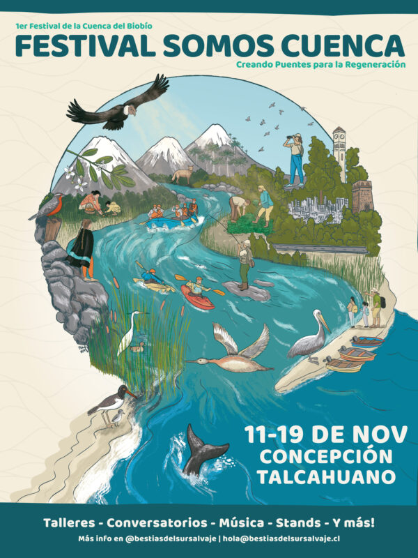  ¡No te lo pierdas! “Festival Somos Cuenca 2023” un festejo regenerativo por las aguas en Chile