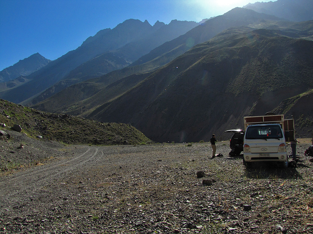Fin del camino vehicular. Foto: Álvaro Vivanco/Andeshandbook