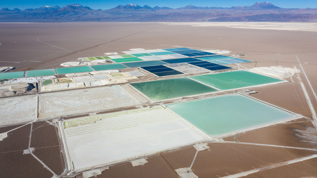 Minería del litio en Salar de Atacama