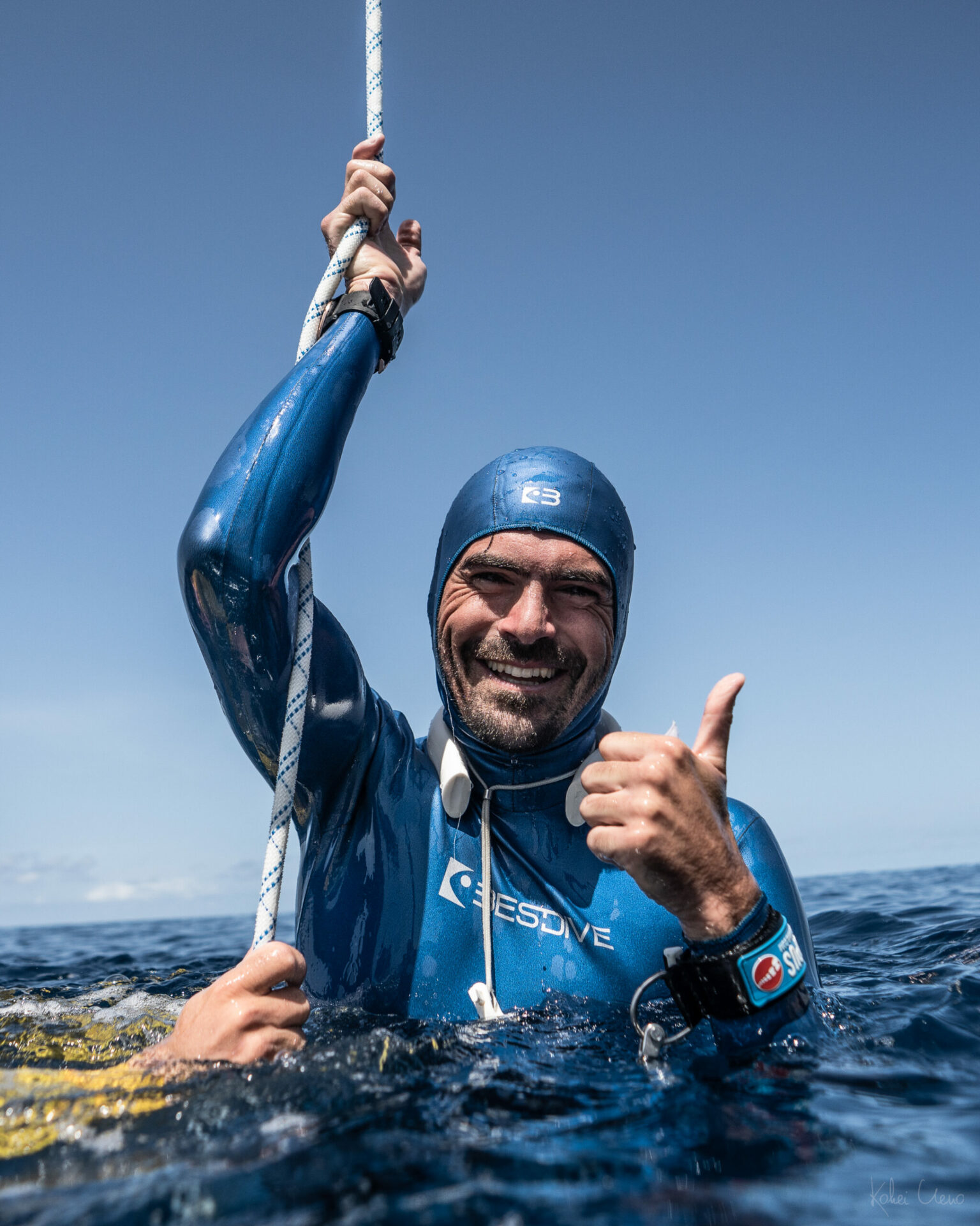 Chileno Sebastián Lira rompe tres récords en Mundial de Apnea 