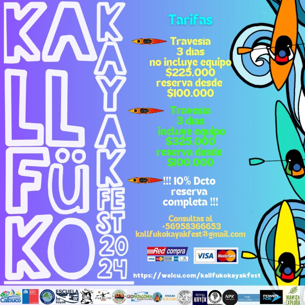 afiche Kallfuko Kayak Fest 2024