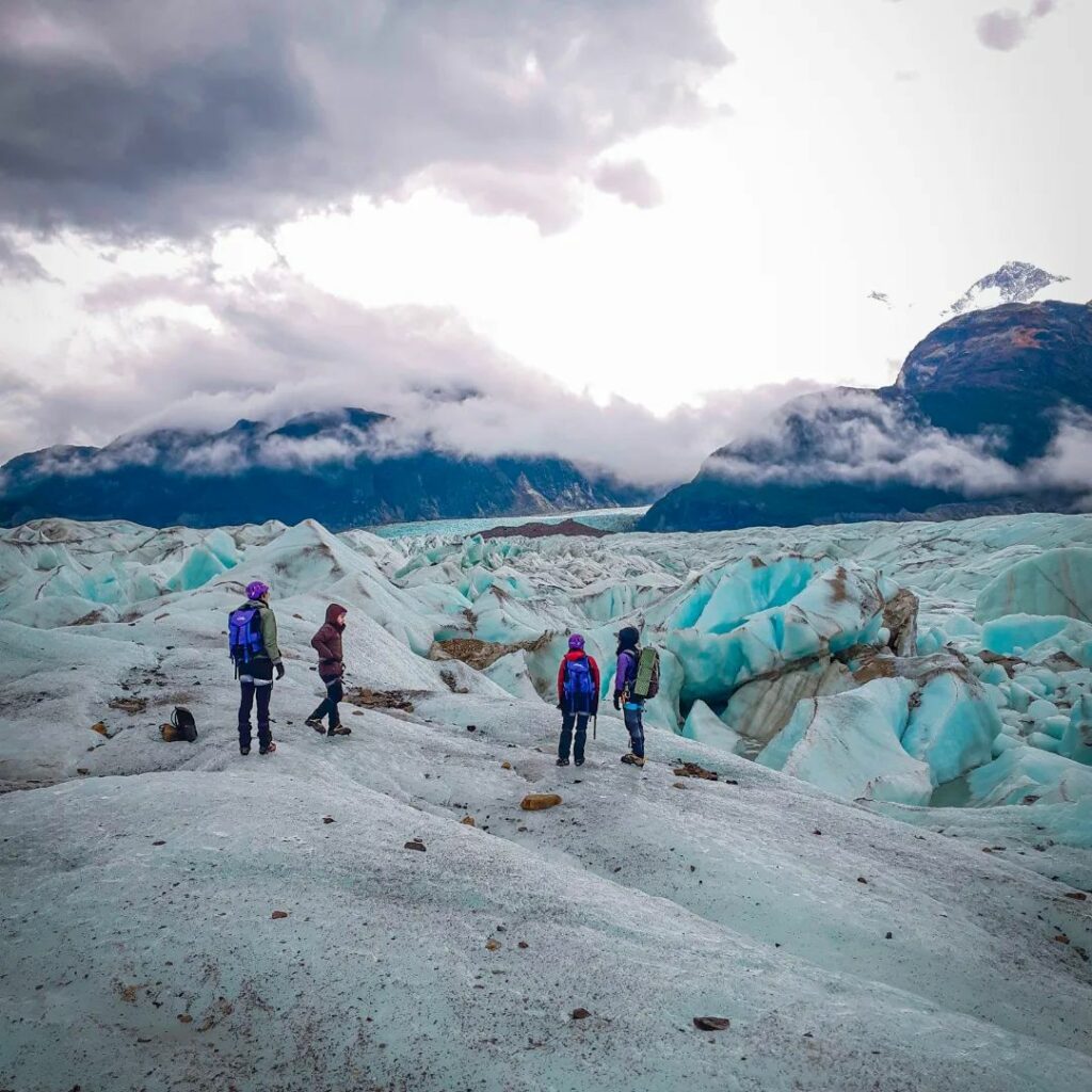 Expedición glaciar exploradores. Foto: @glaciarexploradores.