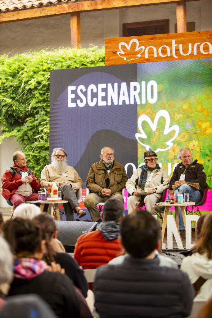 Speakers del panel "El legado de la revista Expedición a Chile 48 años después de su lanzamiento"