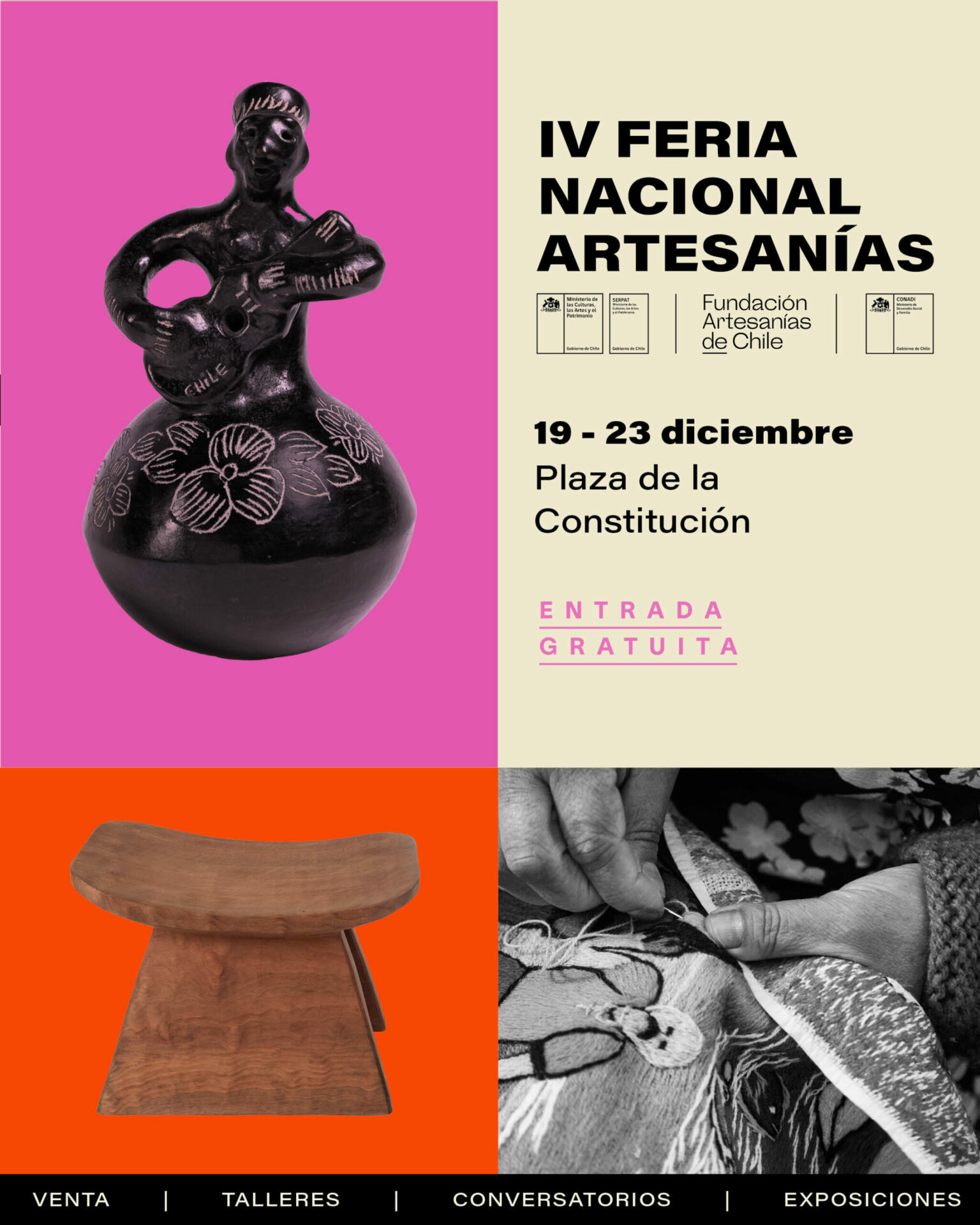 Artesanía indígena, asociatividad y trabajo colaborativo: Lo que trae la IV Feria Nacional de Artesanías FENART 2023