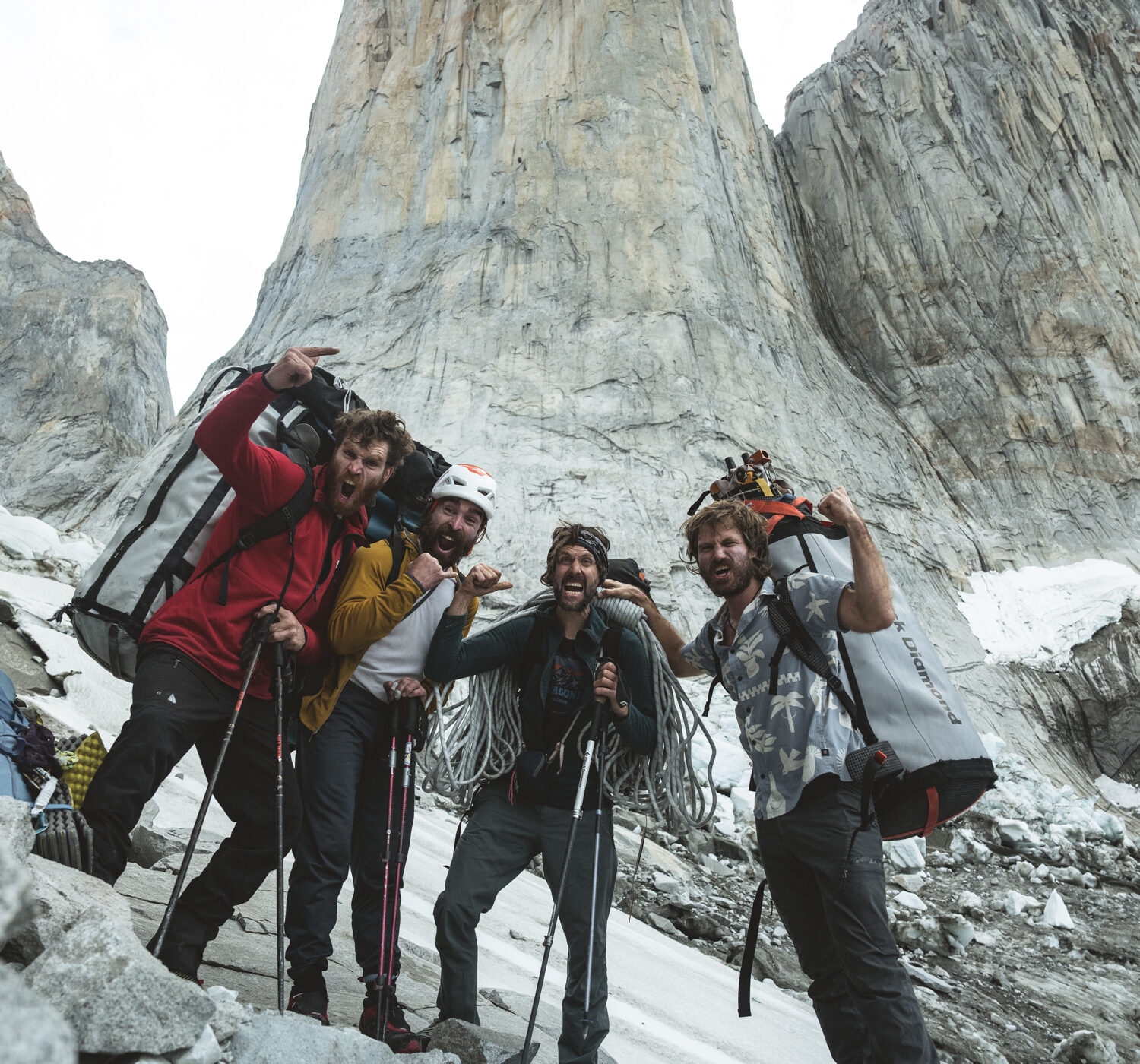 Nueva hazaña de Siebe Vanhee, Drew Smith, Nicolás Favresse y Sean Villanueva: liberan legendaria ruta en Torres del Paine