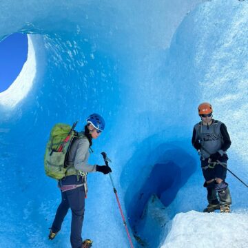 Con nueva ruta y algunas limitaciones, reabren el glaciar Exploradores y sus caminatas en hielo