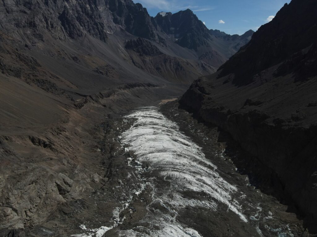 Glaciar Juncal Norte. Crédito: Álvaro Zerené.


