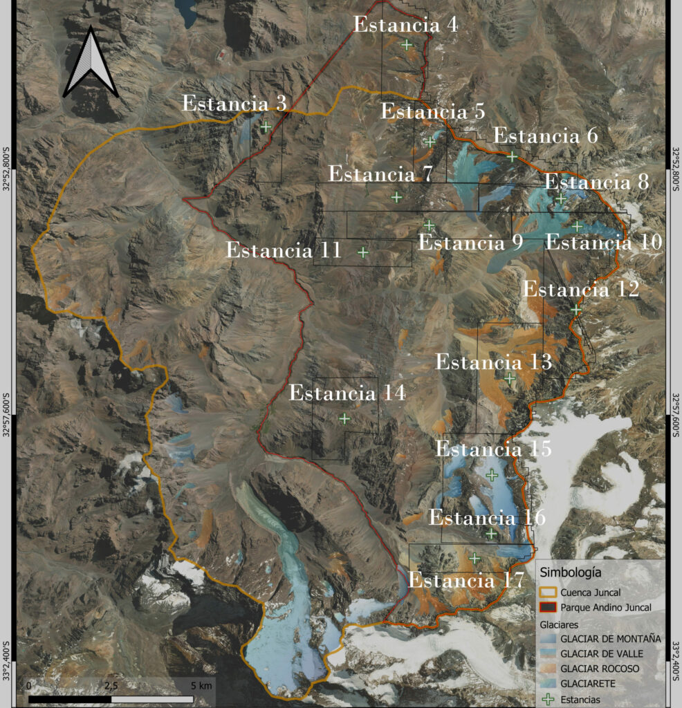 Mapa Proyecto Minera Nutrex SPA. Crédito: Álvaro Zerené