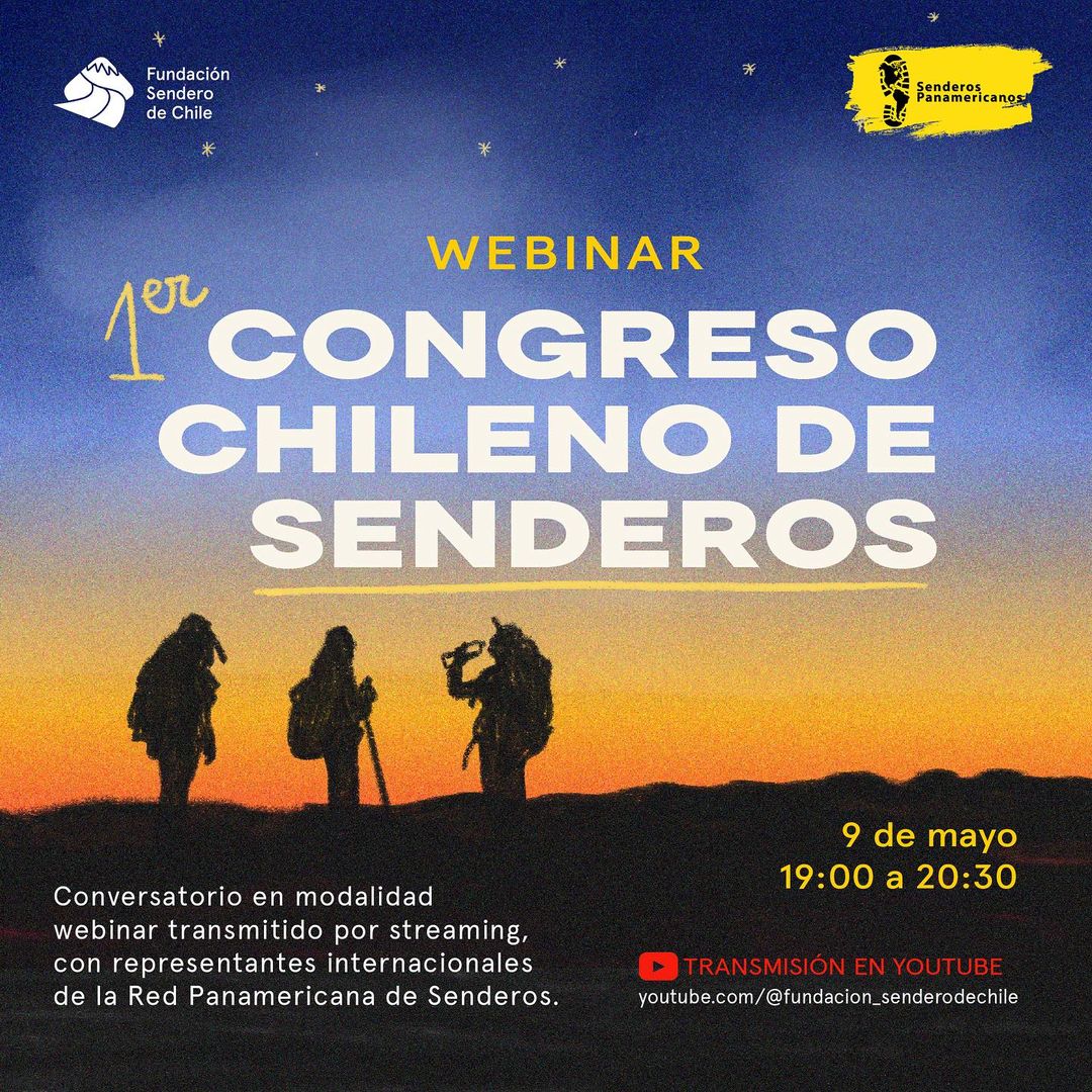 El jueves se celebrará el Primer Congreso Chileno de Senderos