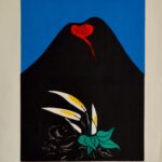 Flores en el volcán (1987). Autor: José Venturelli.