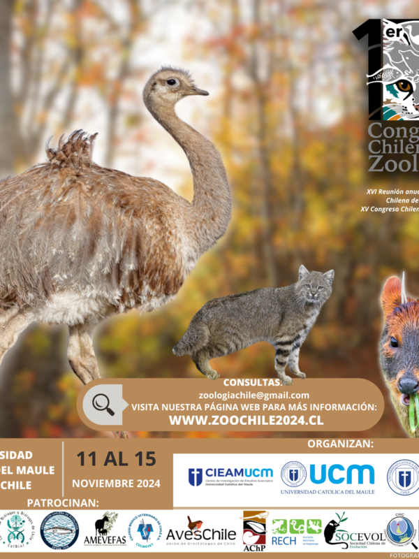 Primer Congreso Chileno de Zoología: Evento sin precedentes se realizará en la UCM