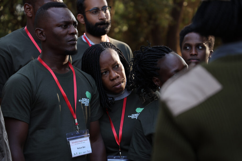 Durante el GLFx Africa Chapter Summit 2023, en Nairobi, Kenya. Foto: Global Landscapes Forum.