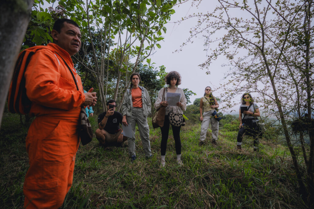 En Colombia con los Guardianes de la restauración latinoamericanos. Foto: Cecilia Mena / Global Landscapes Forum.