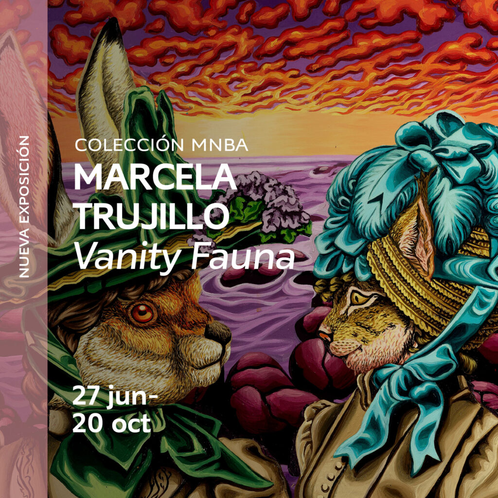 Vanity Fauna. Pintura de Marcela Trujillo. Foto de Álvaro de la Fuente.
