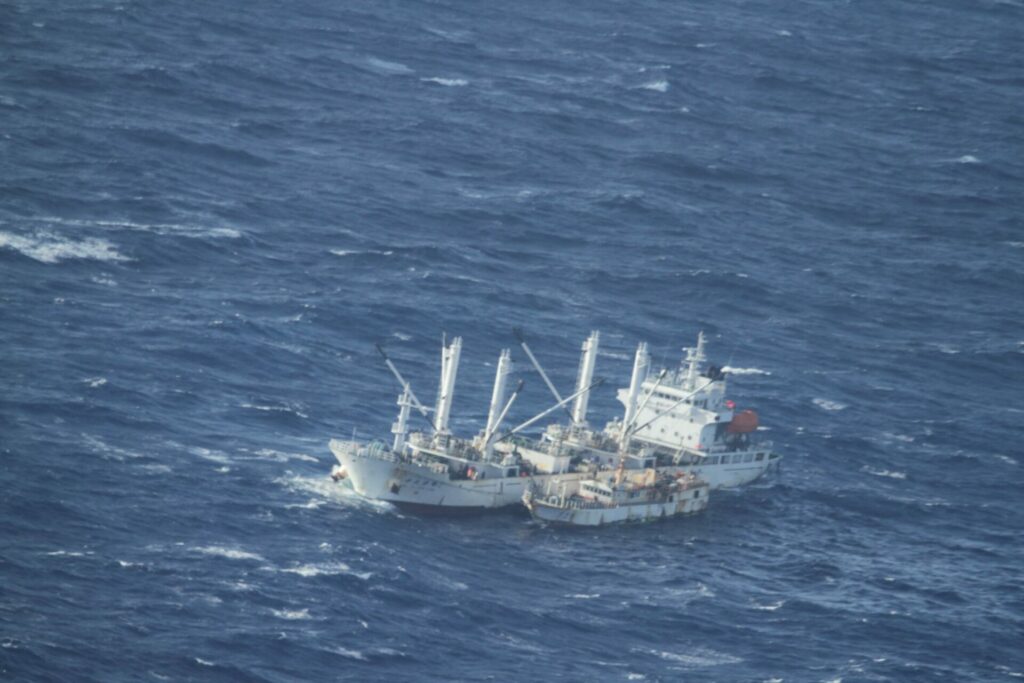 Embarcación Fiscalización Rapa Nui. Foto: Cortesía Sebastián Yankovic Pakarati