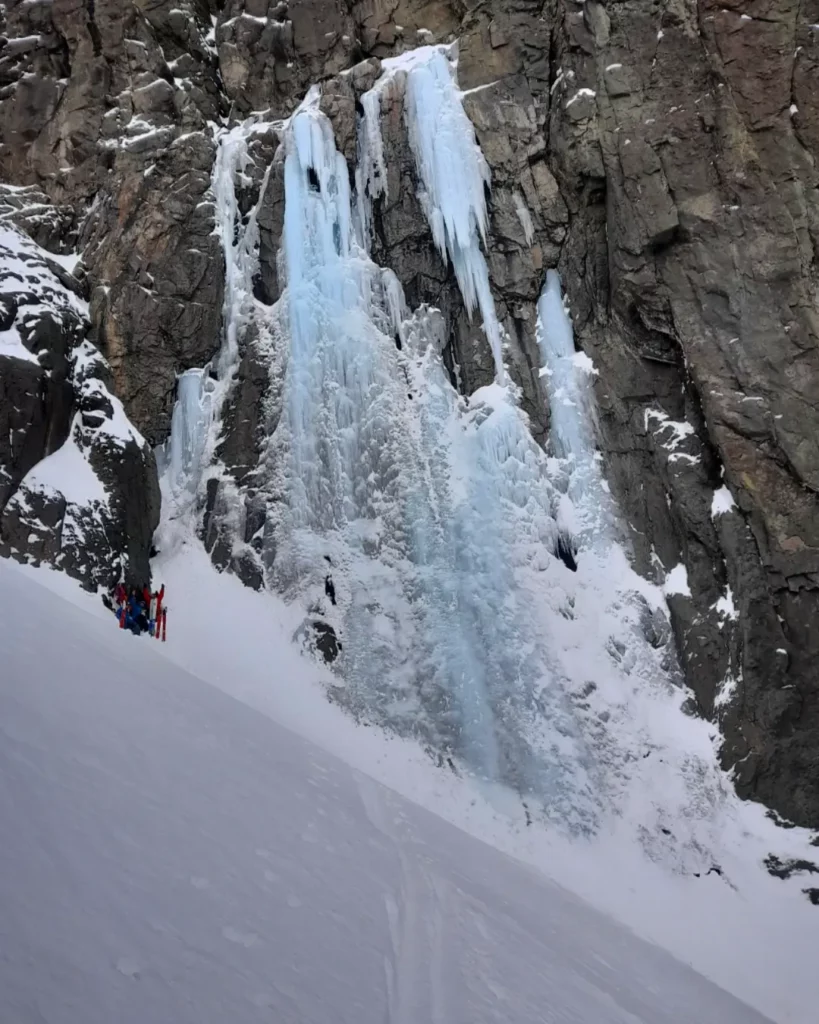 Escalada en hielo. Créditos: ©Alexis Rojas