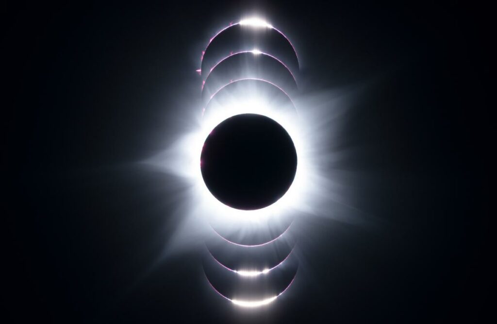 Eclipse total de sol. Créditos: Gwenaël Blanck.