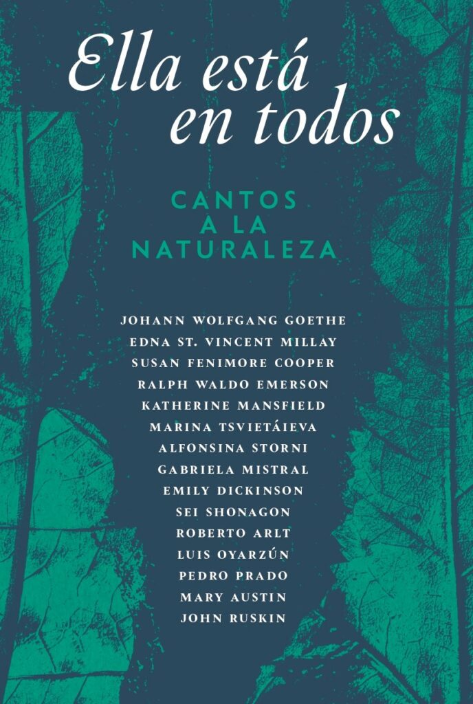 Ella está en todos. Cantos a la naturaleza. Créditos: Ediciones Alquimia. 