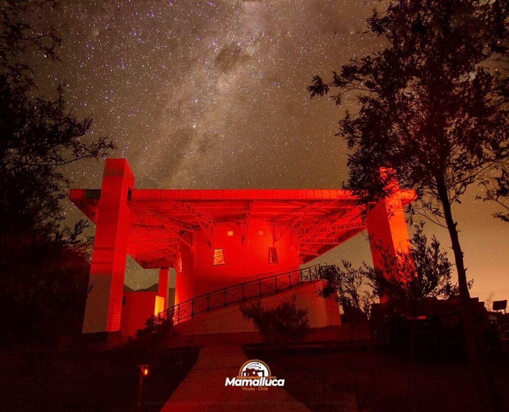 Observatorio Mamalluca, Región de Coquimbo. Foto: Observatorio Mamalluca