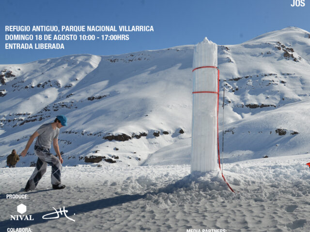 Festival Nival: Una intervención de fantasía para las familias visitantes del volcán Villarrica