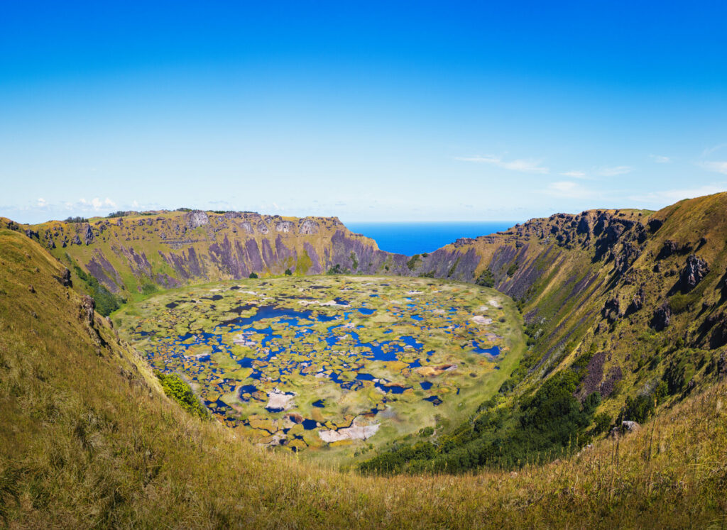 Volcán - Rano - Raraku