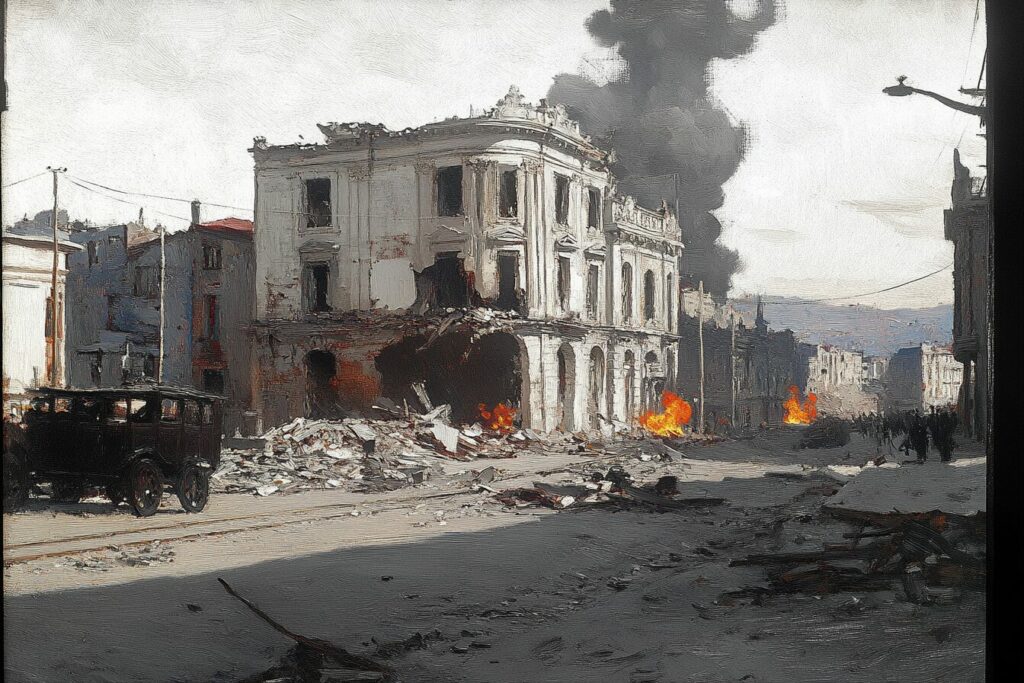 Terremoto Valparaíso, 1906. Créditos: CIGIDEN UC